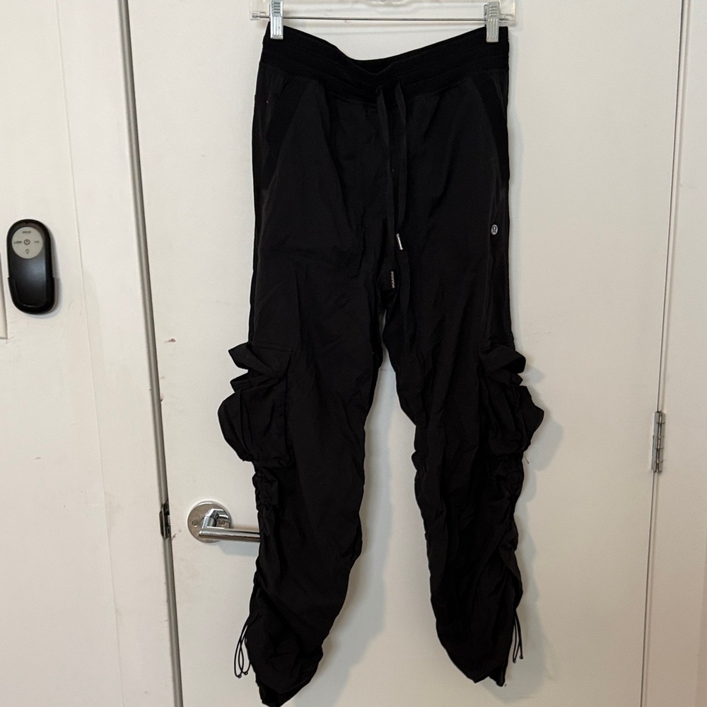 Lululemon Black Cargo Jogger Pants